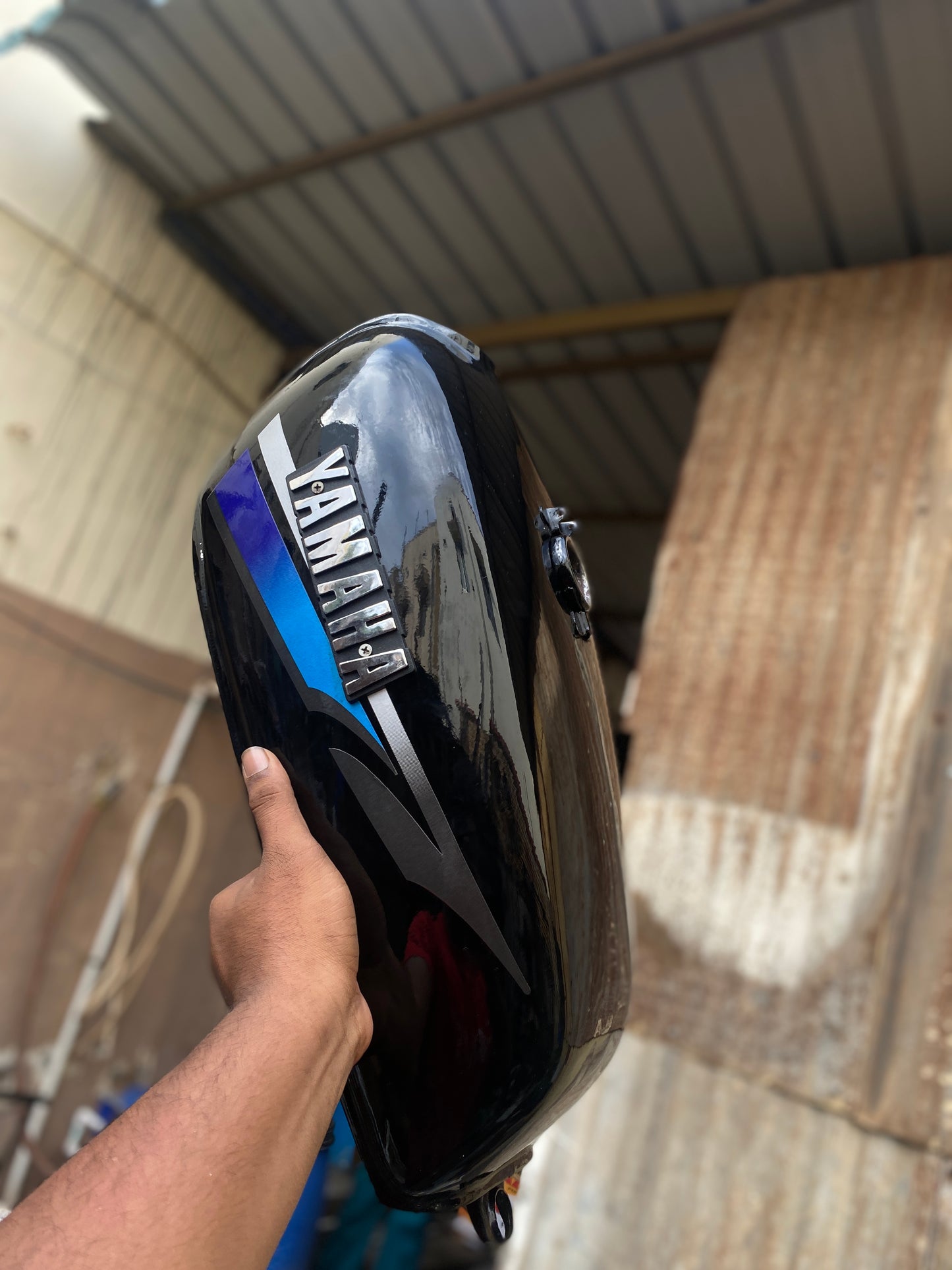 RX 135 5 speed petrol tank