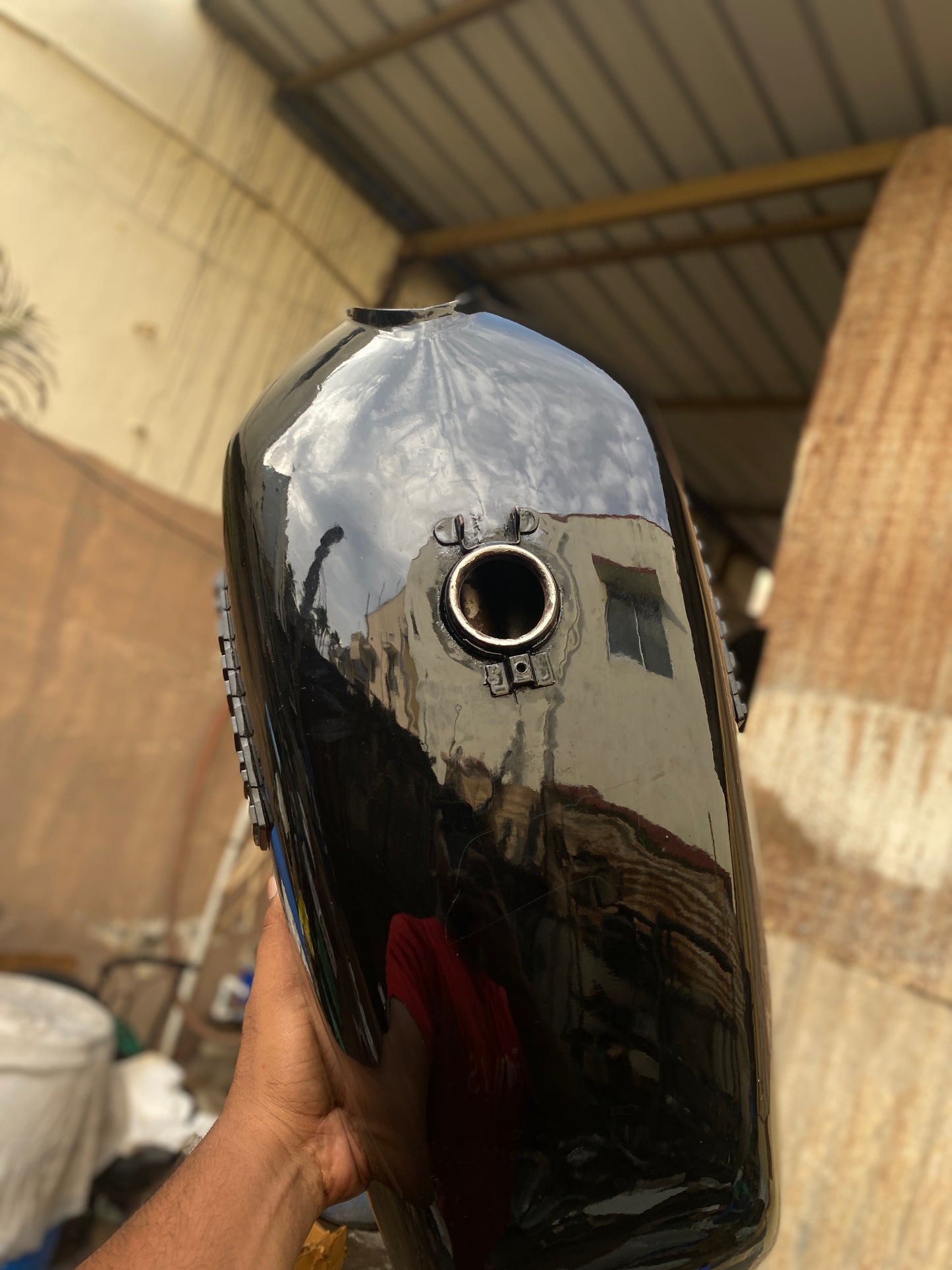 RX 135 5 speed petrol tank