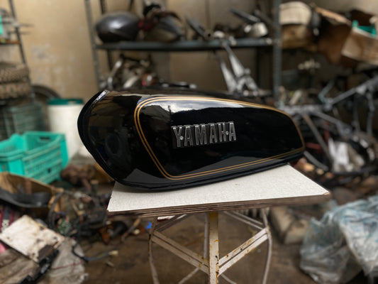 RX 100 petrol tank - BLACK
