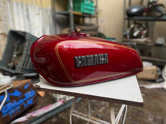 RX 100 Petrol Tank - Maroon